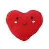 Emoji Red Heart Smile Face Sofa Chair Car Decorative Throw Pillow Kids Adults