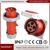 IP67 male and female 380V 63 amp industrial plug & socket