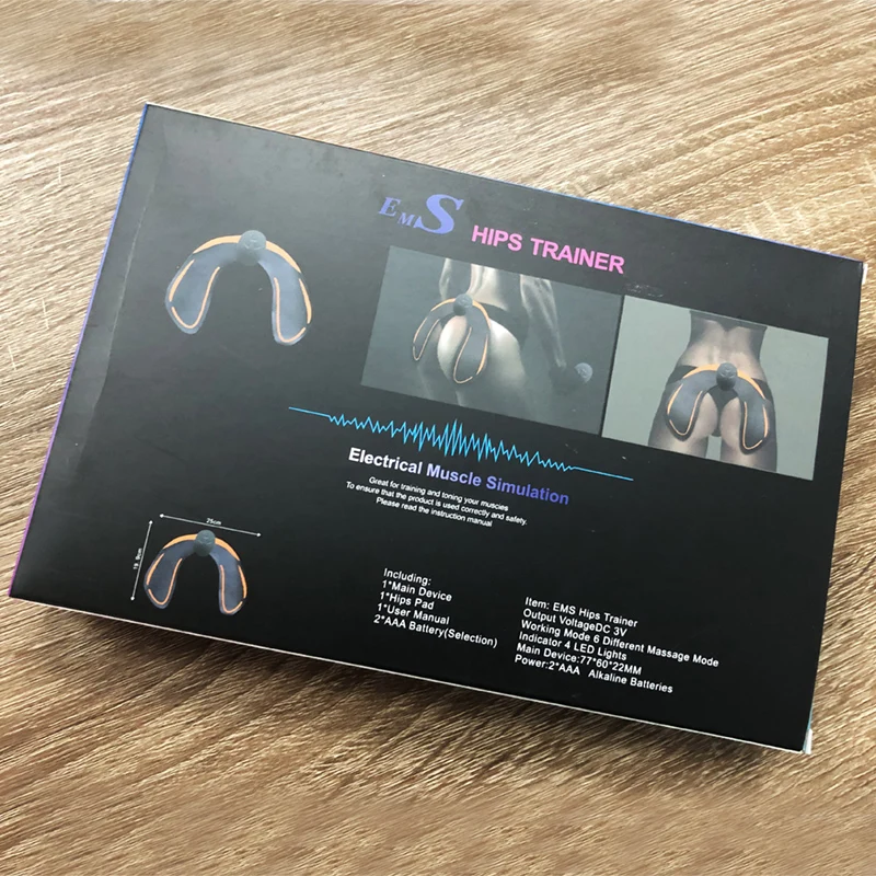 Electrical Muscle Ems Hip Trainer And Butt Stimulation Helps To Lift