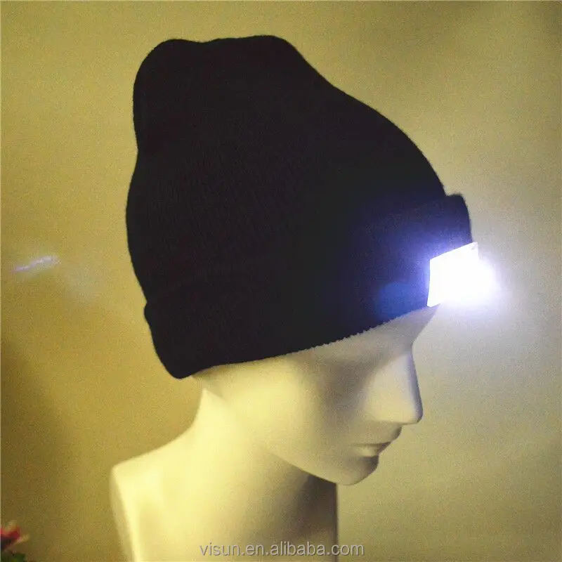 led winter hat