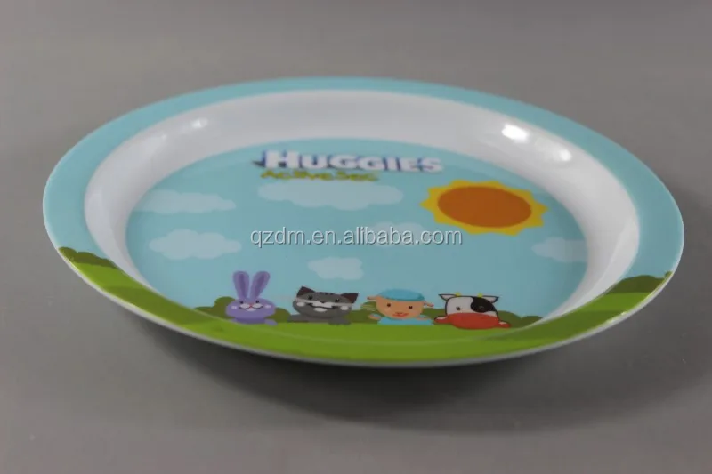 Sales promotion Melamine Dinner Plate Children Plate