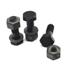 DIN7790 Structural Bolts With Spring Washers And Hex Nuts Black