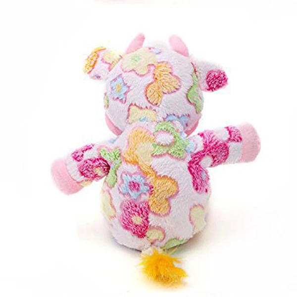 pink cow plush toy