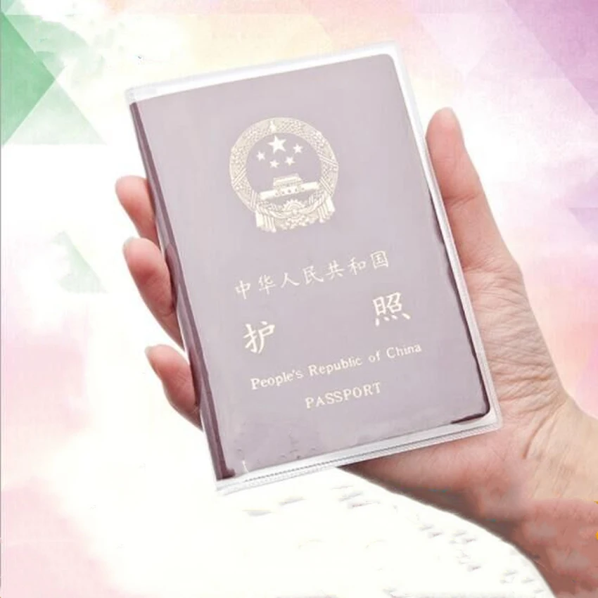 Wholesale Passport Cover Clear Plastic Passport Cover Accept Custom