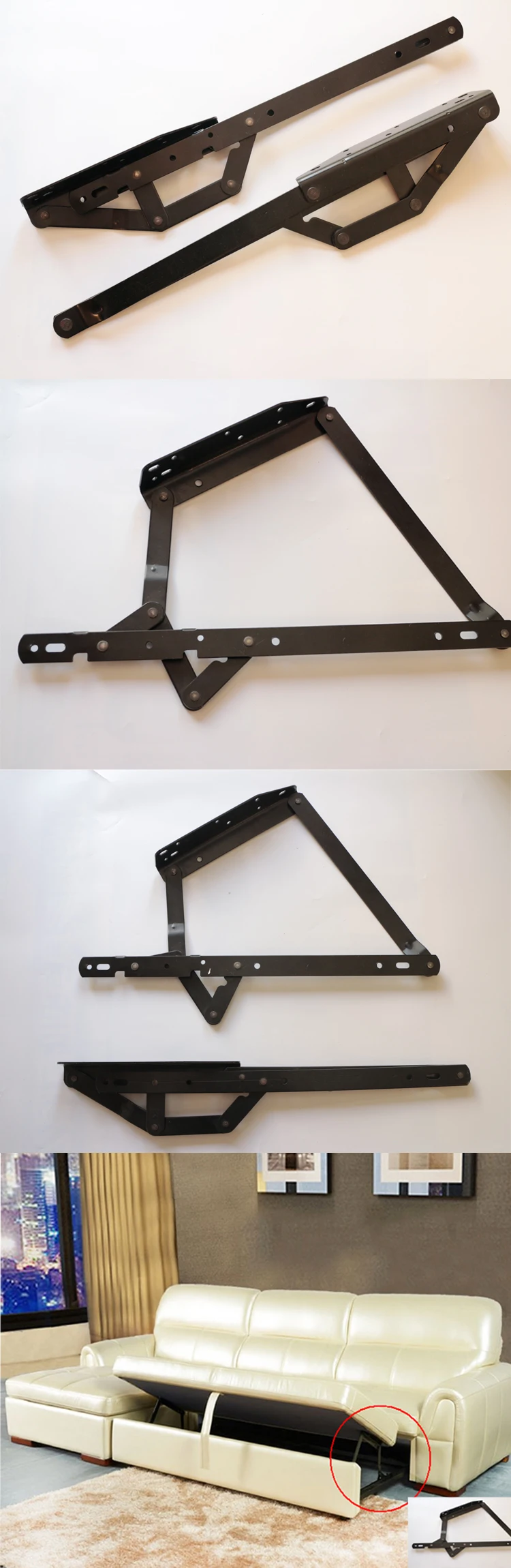 Interior Sofá Cama Mecanismo De Hierro Funcional,Levantar Muebles