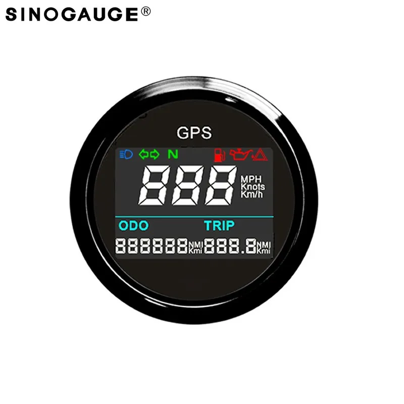 52mm Motorcycle Speedometer Digital Bike Digital Speedometer Buy