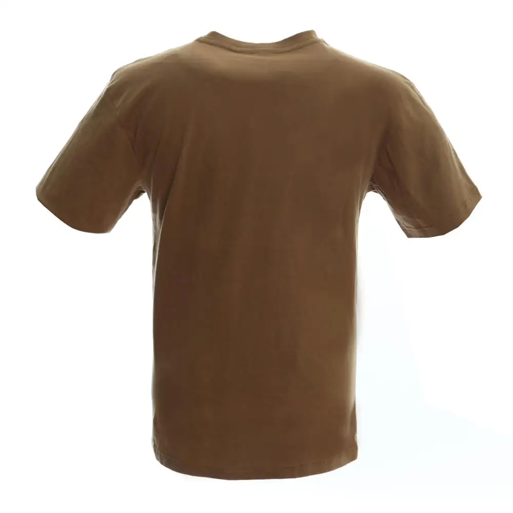 Cheap 100% Cotton Khaki Men's T Shirt Wholesale Camo T Shirts