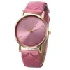Geneva Dial Simple Fashion Trend Inserts The belt to be Comfortable Female Watch