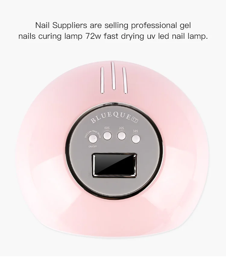 Professional Electric Nail Dryer 72w Gel Led Polish Curing Nail Lamp