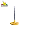 Heavy Duty Round Disc Stand-on Swing Seat with Protection Neck