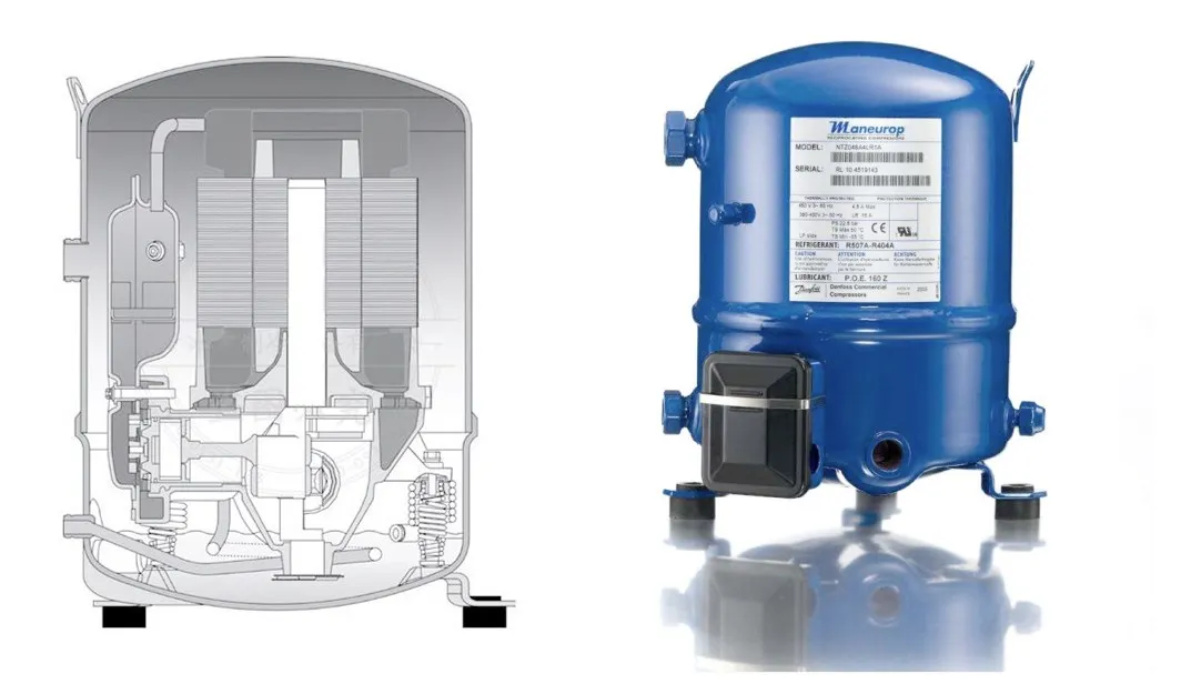 Mt160hw4d Maneurop Commercial Refrigerator Compressor Buy Refrigerator