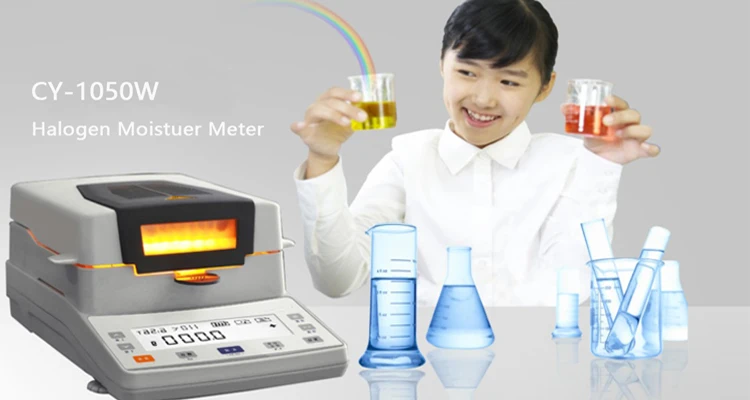 halogen  moisture analyzer meter tester