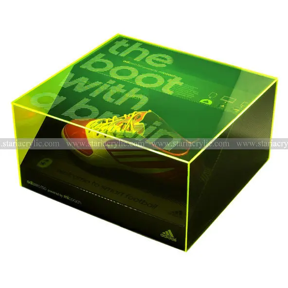 Acrylic Basketball Display Box / Display Case Acrylic Clear For