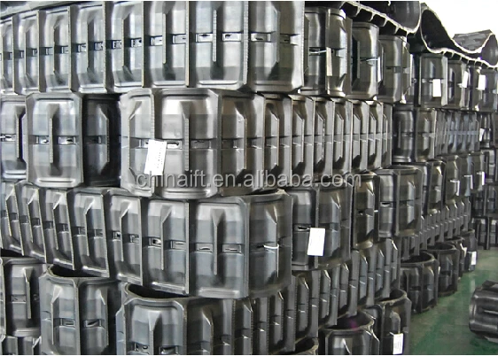 China good quality 250*96*35 rubber crawlers snow rubber track for sale
