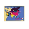 2019 latest world scratch map wooden motessori material map