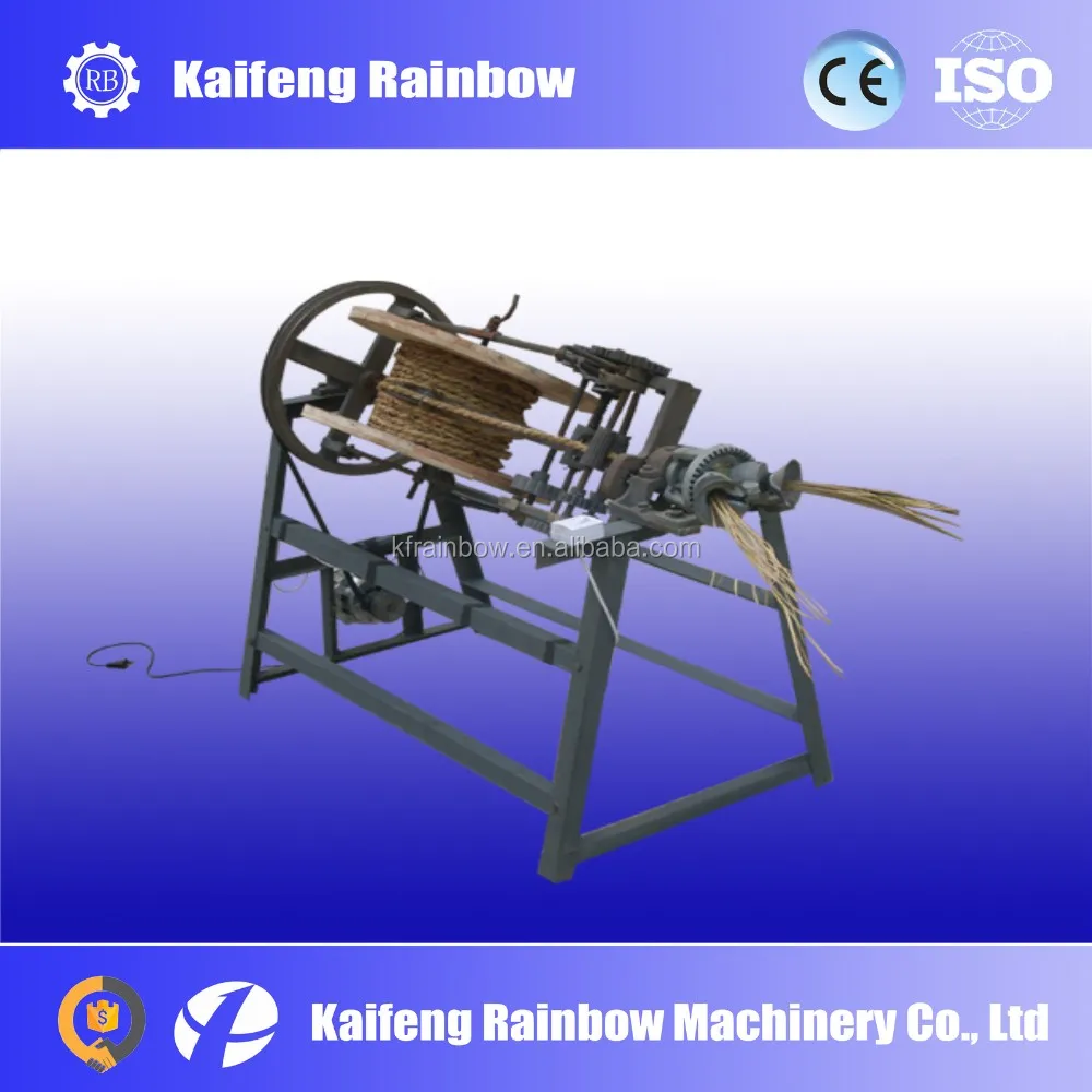 Automatic And Manual Rice Straw Rope Machine/straw Rope Making Machine