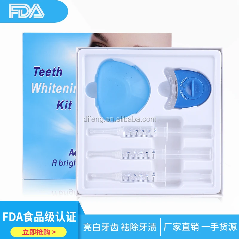 China home use dental white beautiful customized teeth whitening kit