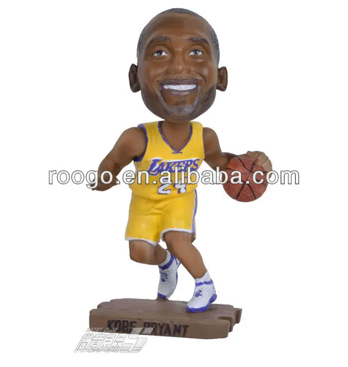 Basketball Player Figure Kobe Bryant Bobble Head Craft Figures