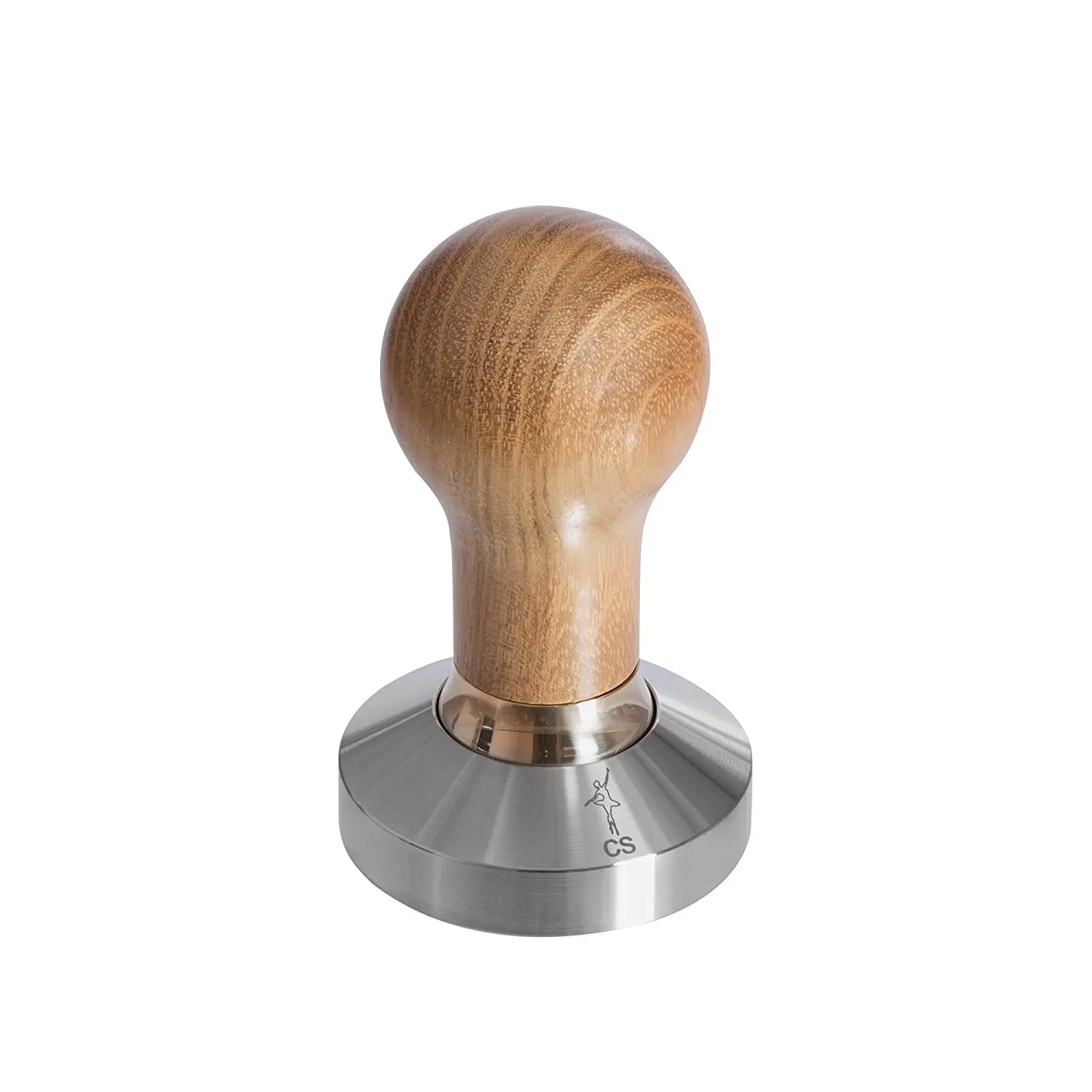 Diguo Espresso Coffee Tamper Flat Based Espresso Tamper for 58mm Portafilter Basket Hefty 18//8 Stainless Steel Flat Base Tamper Top Grade
