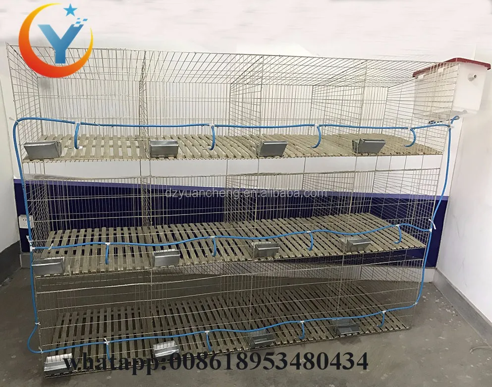 3 Story Rabbit Cage Farming Galvanized Farm Equipment Rabbit Cage For