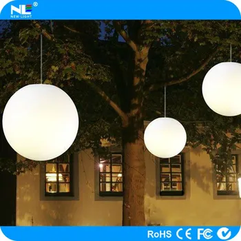 Hang Up Led Ceiling Lamp Light Ball Hanging Outside Magic Outdoor Color Changing Mood