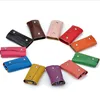 Factory Wholesale Key Bag Leather Oem Custom Car Key Package Slim Wallet Men