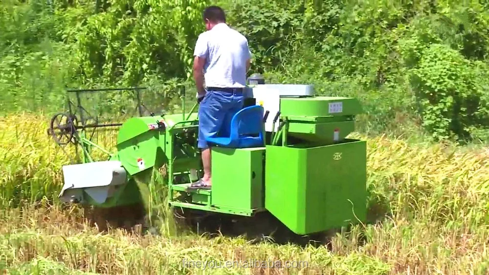 rice combine harvester