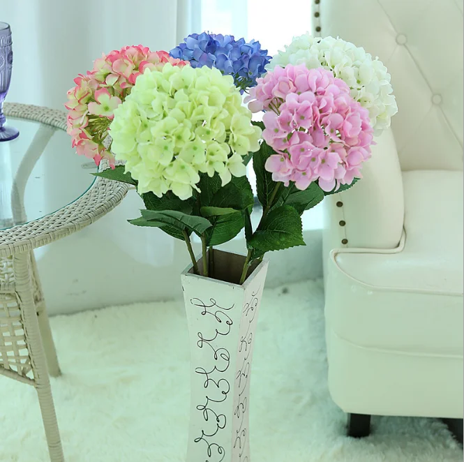 High Quality Fake Hydrangea Artificial Flower Artificial ...