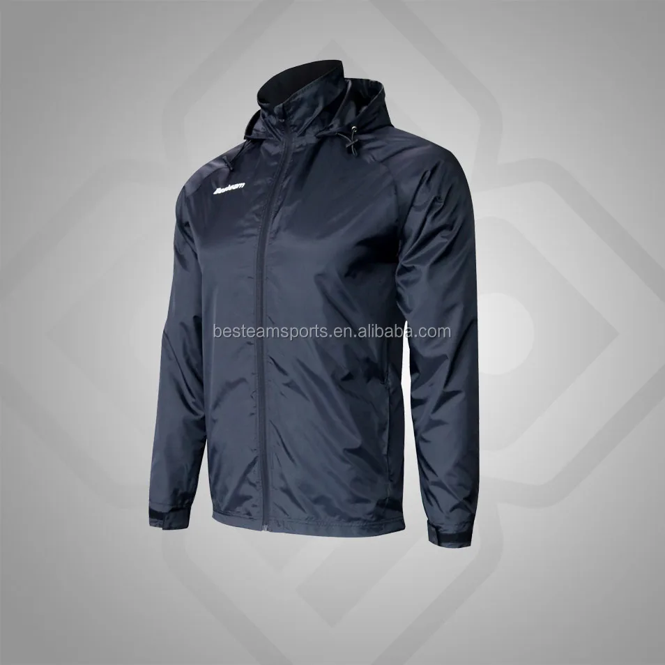 Fashion Lightweight Windbreaker Jacket Custom Sport Jacket With Hood
