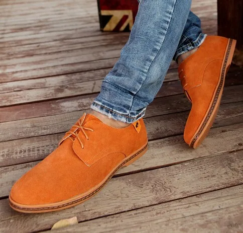 z10065a real picture plus size fashion shoes men genuine leather mens casual shoes