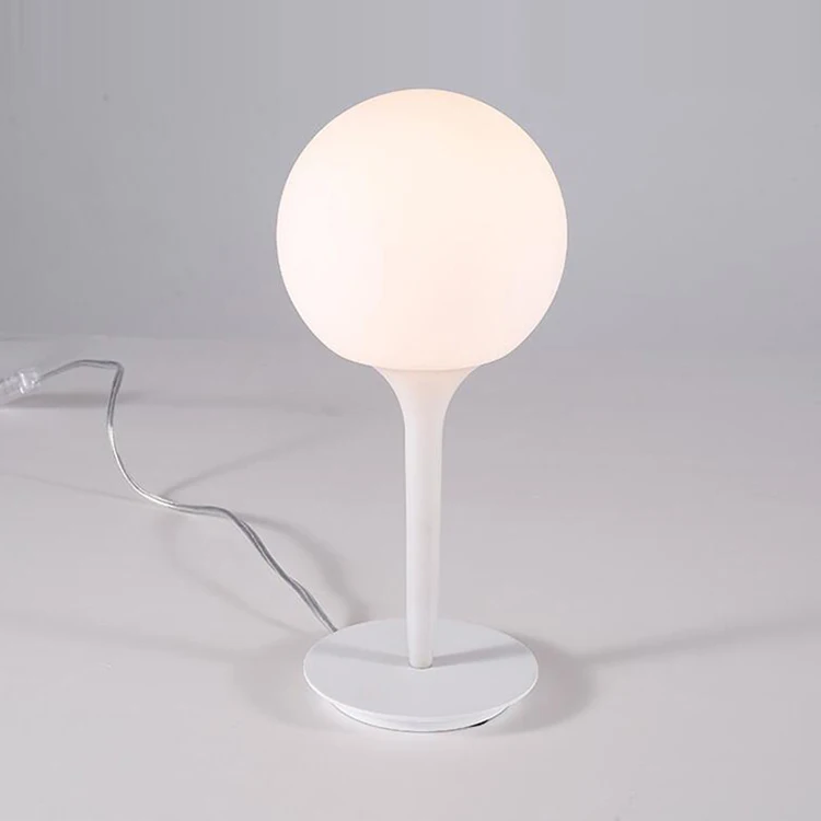 Egg Shaped Table modern glass egg shaped table lamp milk white ball reading lamp Egg Shaped Table modern glass egg shaped table lamp milk white ball reading lamp