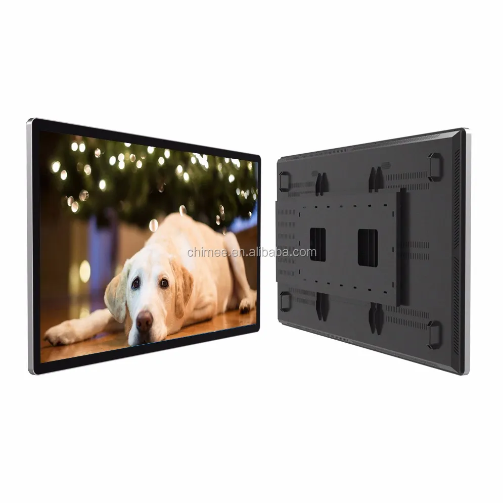 86 Inch Wall Mount Lcd Digital Signage Large Flat Screen Tv For