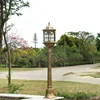 Aluminum Alloy Pole Solar Light Post Or Outdoor Garden Lamp