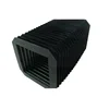 Nylon accordion rubber bellows CNC retractable machine protective shield