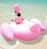 2018 New Design Durable PVC Pink Inflatable Flamingo Water Pool Float