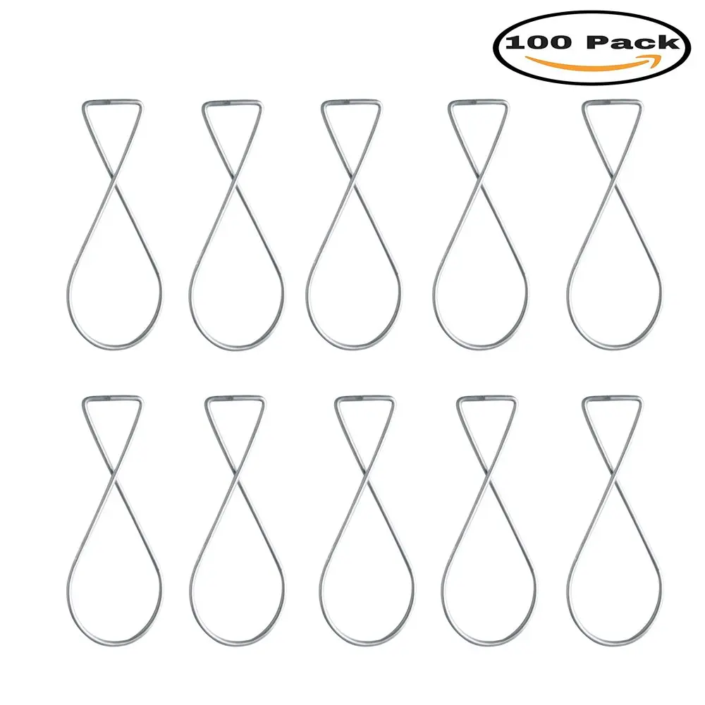 Buy Ninetonine Ceiling Hook Clips 100 Pack 2 5 Wire Grid Hanger