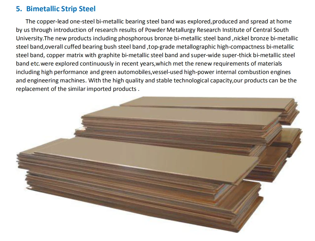 Stainless Steel Banding Strip/bimetal Strip Sheet Slab Steel / Band Saw