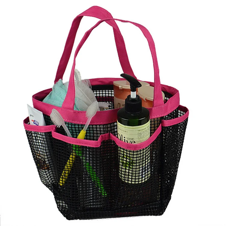 hanging mesh toiletry bag