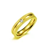 Hot Quality Chinese Products Stainless Steel Jewelry gold jewellery diamond engagement ring