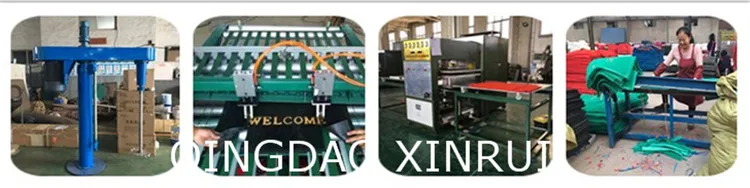 PVC floor spray silk carpet mat production line machine