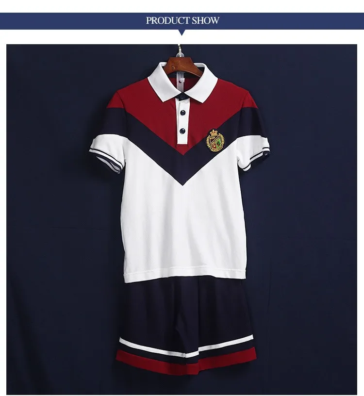 Stylish Summer Colors School Uniform Polo Shirts Design Buy School