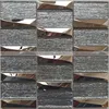 Ebro Mosaic latest design hot sale beveled glass kitchen backsplash white glitter glass mosaic tile