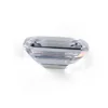 Best online moissanite dealer sells clear VVS1color DEFGHIJ big size emerald cut rough moissanite,different gems
