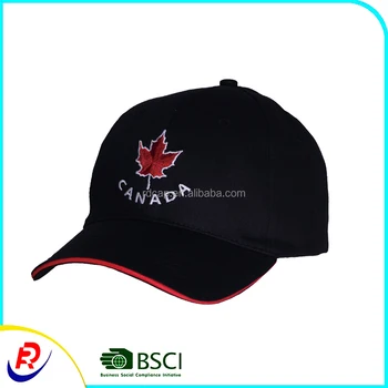 black baseball cap canada