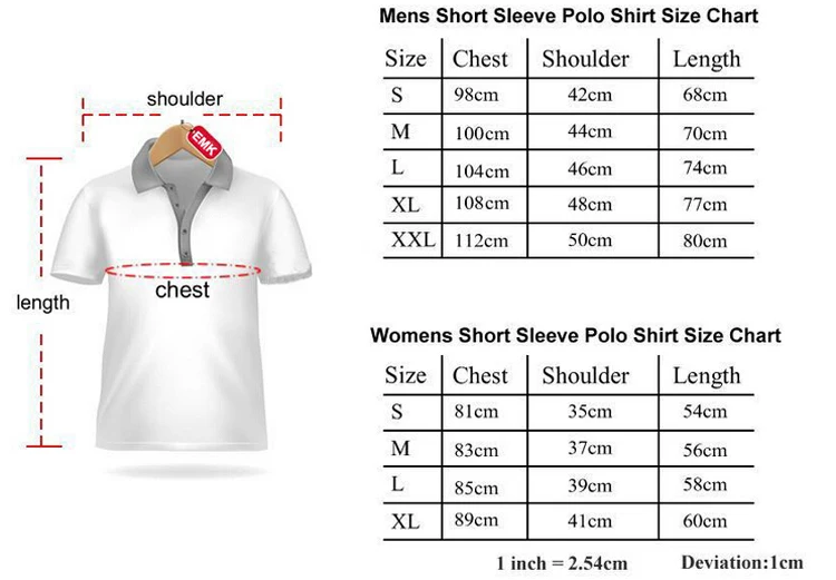 Mens Xl Shirt Size Chart