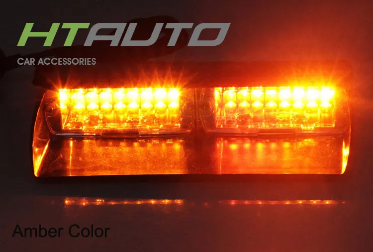 High Intensity 16 Led Law Enforcement Emergency Hazard Warning Strobe