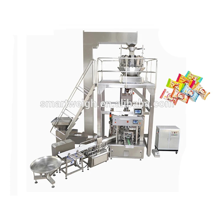 CE Automatic chocolate / candy / dried fruit / nuts / bean packing machine