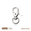 40mm metal material dog leash snap hook for bag for dog
