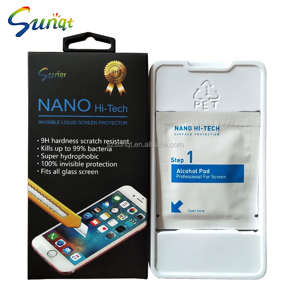 9h Nano Hi Tech Invisible Liquid Screen Protector For Smart Phones Nano