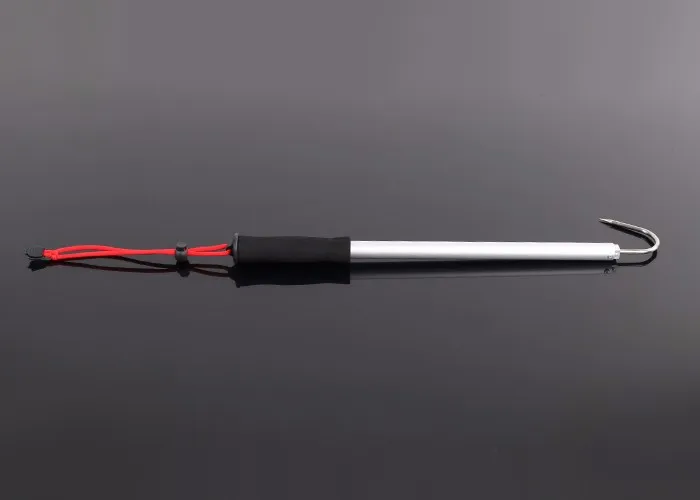 Retractable Fishing Gaff Stainless Steel Hook Fishing Gear Hook Tackle